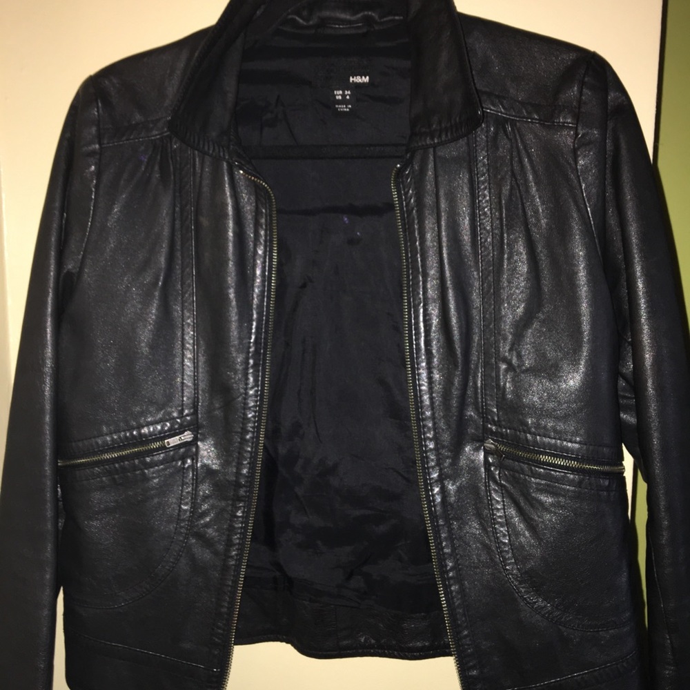Faux leather jacket - Picture 5 of 5